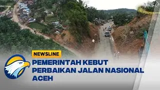 Jalan Nasional Aceh Terdampak Banjir Dikebut Pemulihannya - [Newsline]