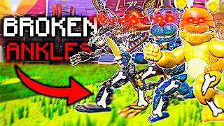 Every Animatronic + Ankle Breaking = INSANITY..