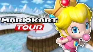 Mario Kart Tour - Part 19: F2P Baby Peach & Iggy Cups! | Winter Tour (Android & IOS)