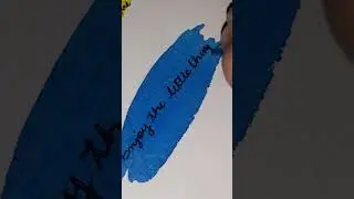 Enjoy the little things🧁#quotes #writing #satisfying #shortvideo #shorts #satisfyingwriting