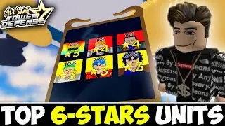 Top 6-stars units in Roblox All Star Tower Defense!