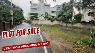 ID 2523 - Plot For Sale in Porur || CMDA || Compounded ||2 km Metro Station ||