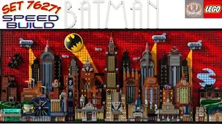 LEGO 76271 Mira como monto en velocidad epica el Increible cuadro de la ciudad de Gotham de LEGO