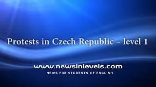 Protests in Czech Republic &ndash; level 1