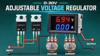 0-30v 0-10A Variable Power Supply Adjustable Current and Voltage Regulator