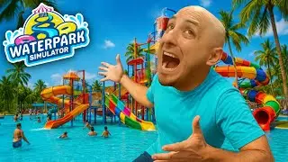 &iexcl;ABR&Iacute; MI PARQUE ACU&Aacute;TICO! 🌊🎢 | Waterpark Simulator #1