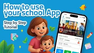 🎓 Indisage School App Tutorial | Parents Guide in Hindi 📱#school #schoolapplication #kids #viral