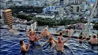 2025. Ekaterinburg. Chess Deaf Russia Ch. (M&W). Video 5 - Award Teams, Cat Cafe, Sky Pool 197m 55fl