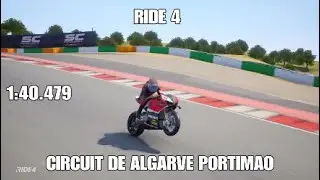 Ride 4 Circuit De Algarve Portimao 1:40.479 (Panigale V4R RM + Setup)