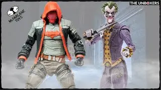 Red Hood & The Joker Arkham Series Action Figures by McFarlane Toys