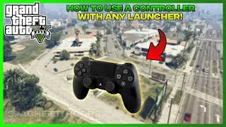 Как использовать контроллер в GTA 5 на ПК! Работает с любым лаунчером!