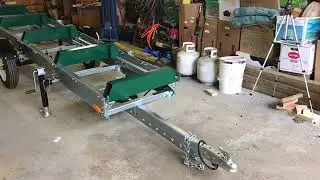 Woodland mill: HM126 sawmill and trailer build