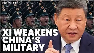 Xi purges China’s generals putting his army at risk | Ian Williams