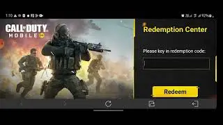 New codm redemption code 2022!!