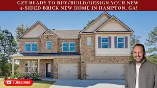 GOEGEOUS 4-Sided Brick Home In Henry County, Georgia. 3,000-4,000+ Sq. Ft Homes. BIG INCENTIVES!