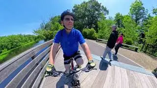 Biking The Blackstone River Greenway - Uxbridge to Woonsocket