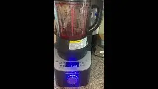 Huckleberry sauce in the Pampered Chef Deluxe Cooking Blender