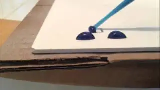 Hydrophobic Contact Angle Example