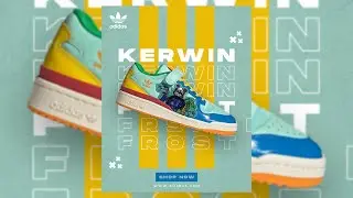Create a Simple Eye-Catching Shoe Flyers with Photoshop's Magic | Photoshop tutorial