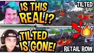 Streamers React to VOLCANO *DESTROYING* TILTED TOWERS & RETAIL ROW IN *NEW* EVENT! (In-Game FOOTAGE)
