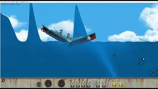can the R.M.S titanic survive 3 tsunamis in floating sandbox?