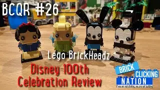 Lego BrickHeadz - Disney 100th Celebration & Friends - Set #40622 - Brick Clicking Quick Review #26