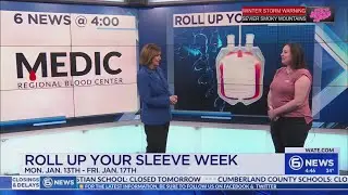MEDIC's 2025 Roll Up Your Sleeve Week