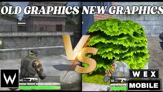 WEX Mobile's OLD GRAPHICS VS NEW GRAPHICS | India's Mobile Battle Royale | @ProjectWEX