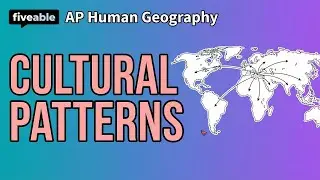 AP Human Geography - Unit 3: Cultural Diffusion