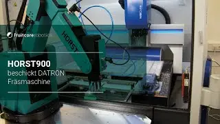 fruitcore robotics - Digital Robot HORST best&uuml;ckt DATRON-Fr&auml;smaschine