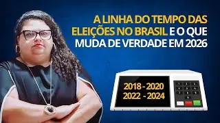 A LINHA DO TEMPO DAS ELEIÇÕES NO BRASIL E O QUE MUDA DE VERDADE EM 2026