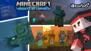 Minecraft 1.22 : Mounts of Mayhem - Explained In Telugu