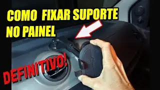 COMO GRUDAR SUPORTE DE CELULAR NO PAINEL DEFINITIVO