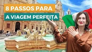 [PASSO A PASSO] PLANEJAMENTO DE VIAGEM PARA ITÁLIA COM 8 DICAS FÁCEIS PARA UMA VIAGEM PERFEITA!!!