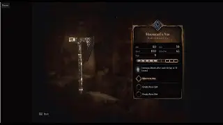housecarl's axe upgrade to final form