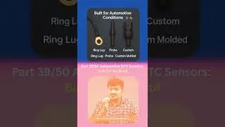 Part 39/50 Automotive NTC Sensor | Engine, Cabin & Battery Temperature Monitoring