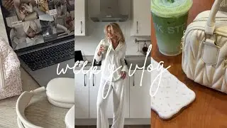 weeky vlog | Trip to Birmingham , matcha , food & a trip to boux avenue