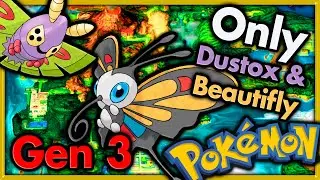 Can I Beat Pokemon Emerald with ONLY Beautifly & Dustox? 🔴 Pokemon Challenges ► NO ITEMS IN BATTLE