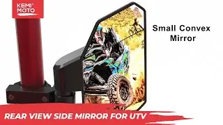 Why choose our rear view side mirror for UTV? (Universal mirror)  | Kemimoto