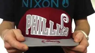 Phillies 'COOP STOKED SNAPBACK' Burgundy-Grey Hat by New Era