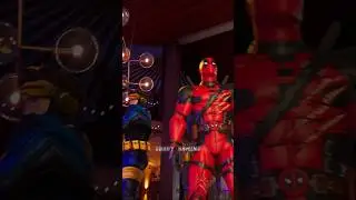 Deadool vs captain america😂#shorts #mk1 #deadpool