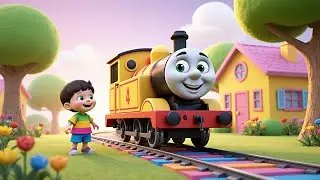 El Tren Travieso Tomó el Túnel Equivocado | Rimas Infantiles y Canciones para Niños