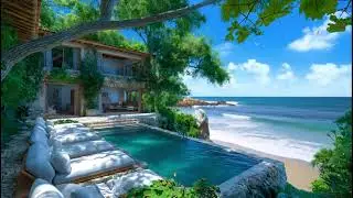 Relaxing Bossa Nova Jazz 🌊 Coastal Night Melodies for Deep Focus, Quiet Minds & Soft Tranquility 🎷
