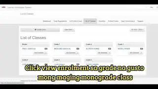 LIS TUTORIAL: HOW TO SEPARATE MULTIGRADE TO MONOGRADE (SINGLE) CLASS IN LIS #LISTUTORIAL