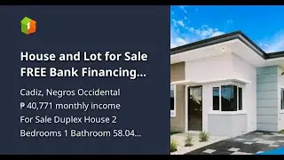 House and Lot for Sale FREE Bank Financing Assistance: La Riviera Cadiz City by Suntrust Properties