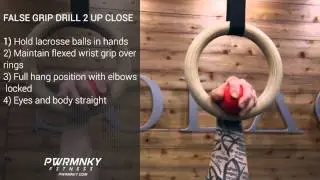 FALSE GRIP DRILL 2 UP CLOSE (Rings)
