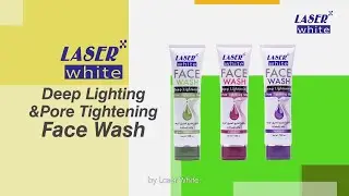 Laser White Deep Lighting Pore Tightening Face Wash