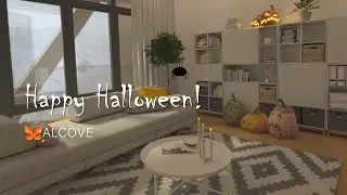 Happy Halloween in Alcove VR with Spooky Pumpkins!