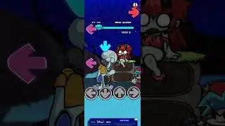 Fnf vs Squidward Humiliati#n #fnf #fridaynightfunkin #spongebob #squidward