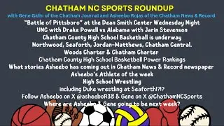 ChathamNC Sports Roundup - 12.5.24